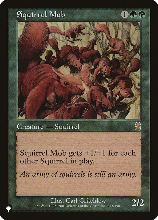 Squirrel Mob - The List (PLST)