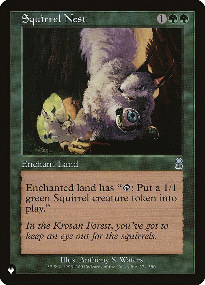Squirrel Nest - The List (PLST)