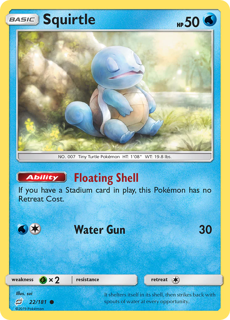 Squirtle (22/181) - Team Up (TEU)