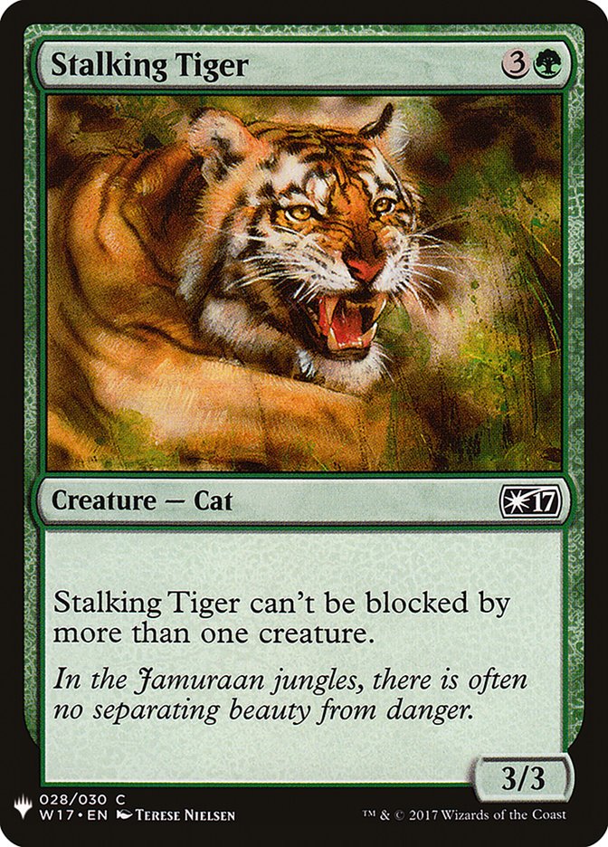 Stalking Tiger - The List (PLST)