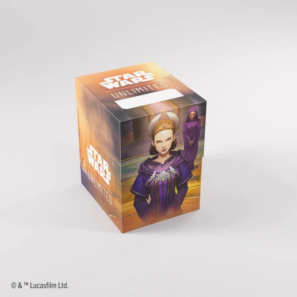 Star Wars: Unlimited Soft Crate - Palpatine/Padmé Amidala - GameGenic Deck Boxes