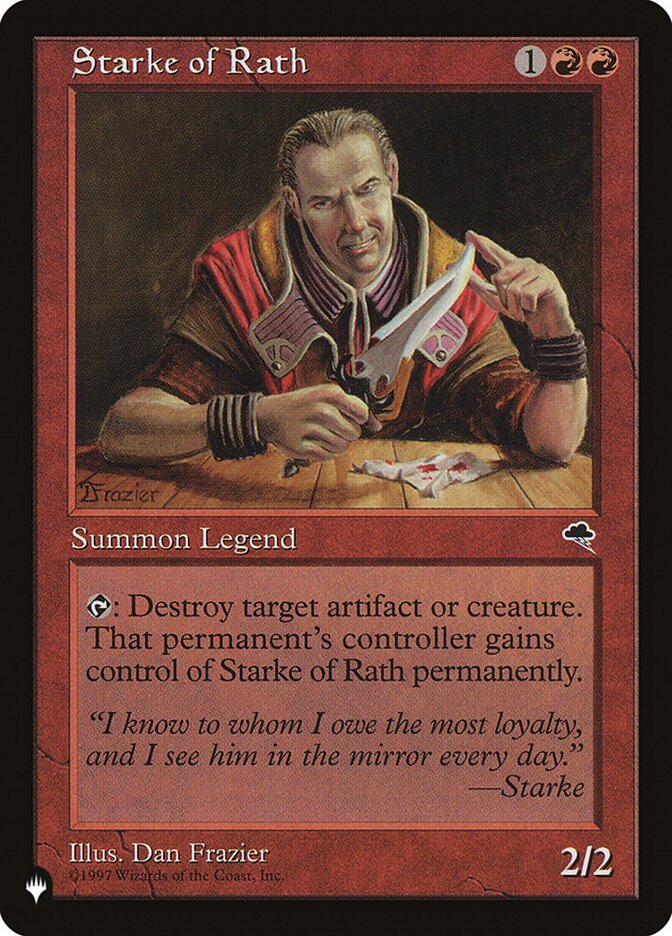 Starke of Rath - The List (PLST)