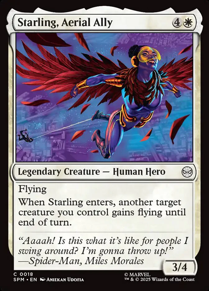 Starling, Aerial Ally (18) - Marvel's Spider-Man (SPM)