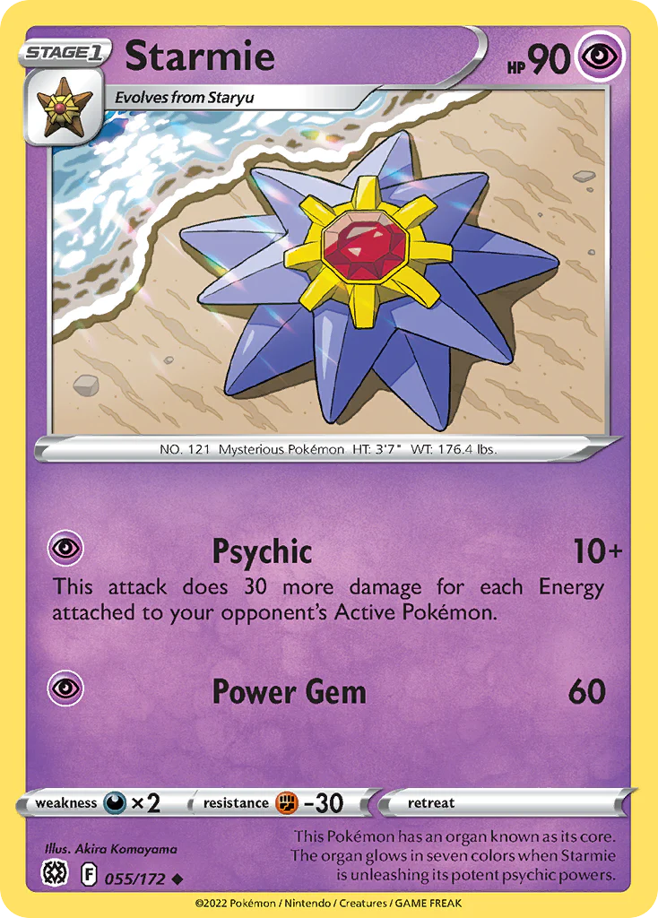 Starmie (55/172) - Brilliant Stars (BRS)