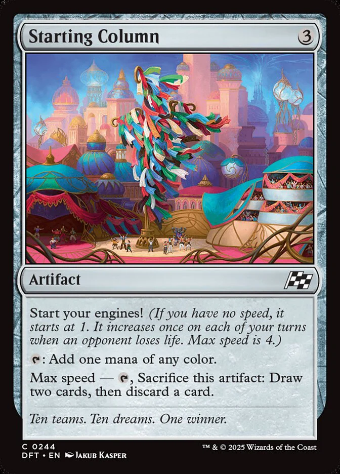 Starting Column - Aetherdrift (DFT)