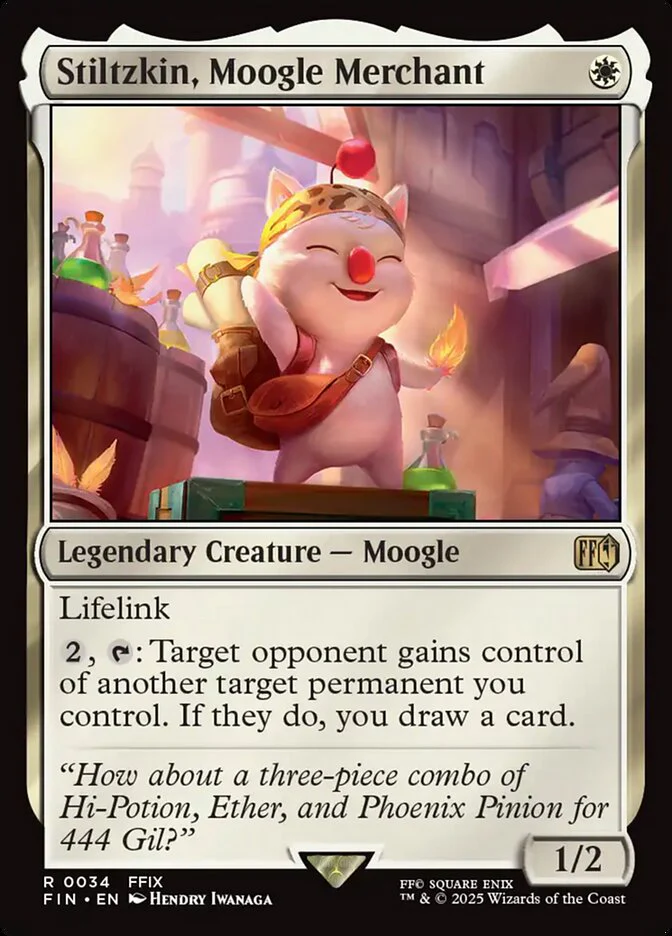 Stiltzkin, Moogle Merchant (34) - Final Fantasy (FIN)