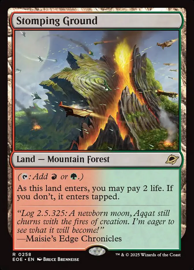 Stomping Ground (258) - [Foil] Edge of Eternities (EOE)