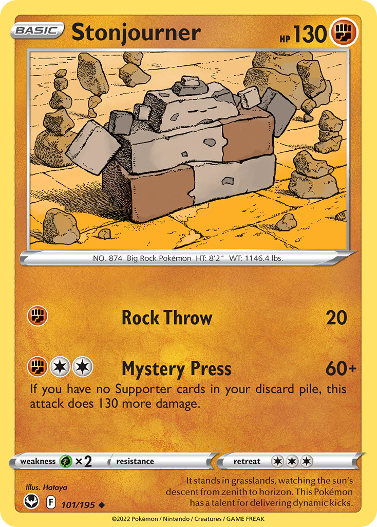 Stonjourner (101/195) - Silver Tempest (SIT)