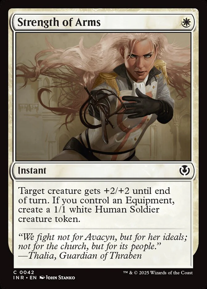 Strength of Arms - [Foil] Innistrad Remastered (INR)