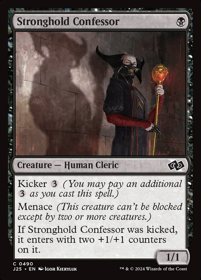 Stronghold Confessor - Foundations Jumpstart (J25)