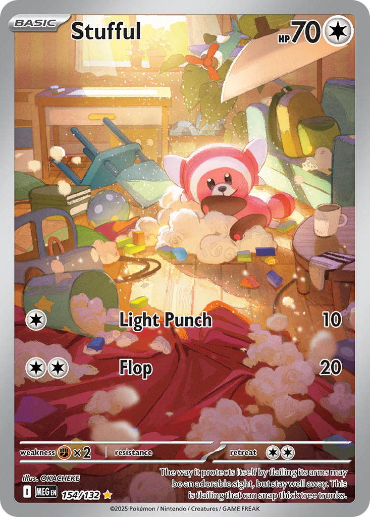 Stufful (154/132) - [Illustration Rare] Mega Evolution (MEG)