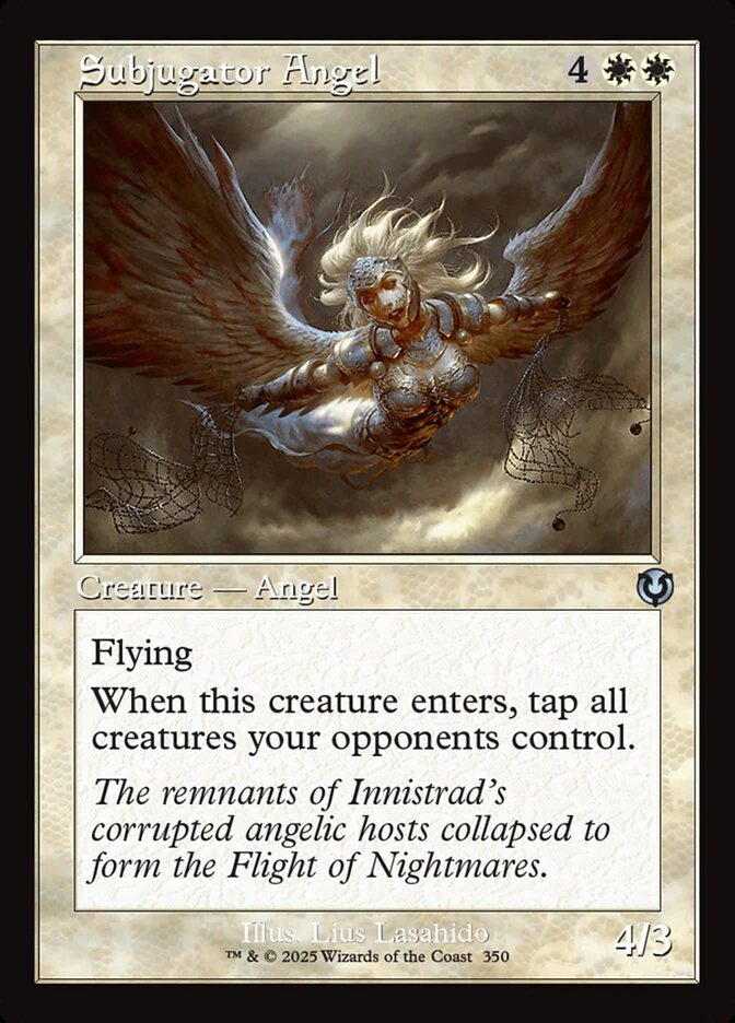 Subjugator Angel - [Retro Frame] Innistrad Remastered (INR)