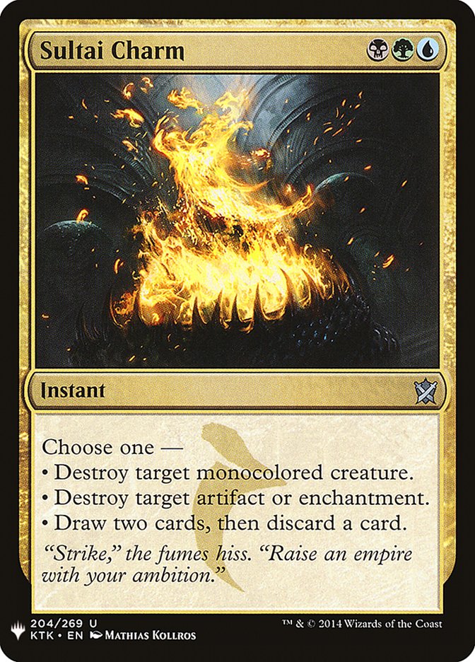 Sultai Charm - The List (PLST)