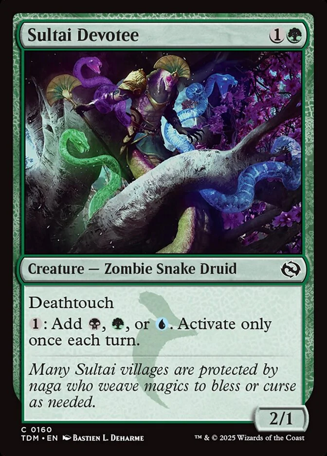 Sultai Devotee (160) - Tarkir: Dragonstorm (TDM)