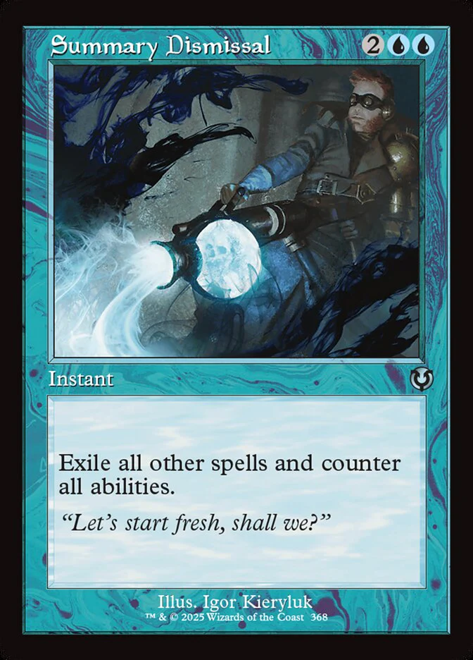 Summary Dismissal - [Foil, Retro Frame] Innistrad Remastered (INR)