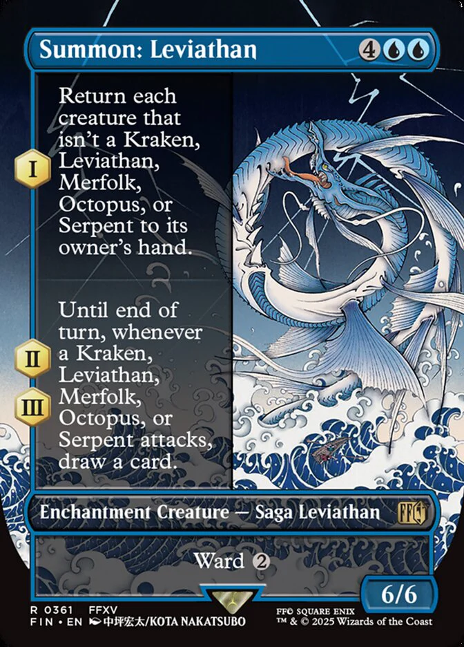 Summon: Leviathan (361) - [Borderless] Final Fantasy (FIN)
