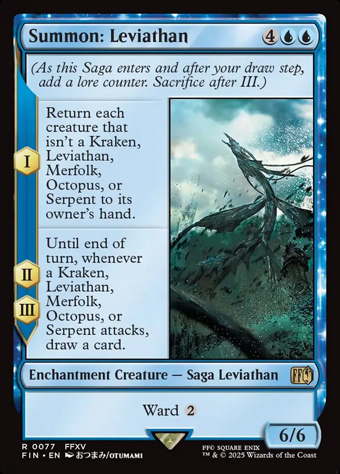 Summon: Leviathan (77) - [Foil] Final Fantasy (FIN)