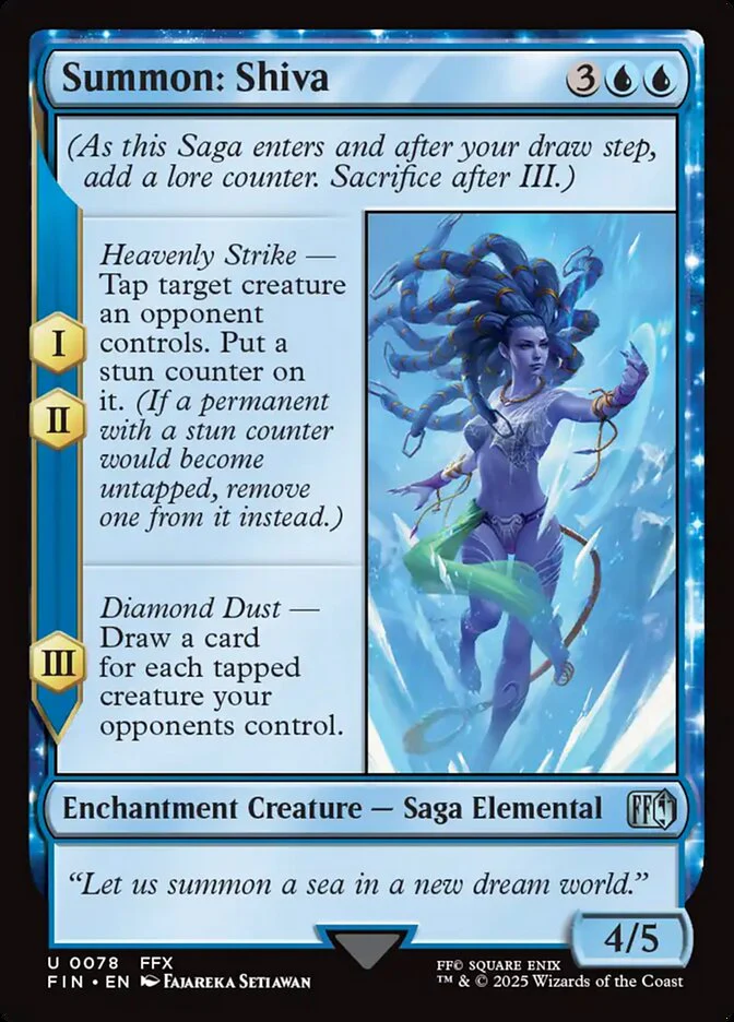 Summon: Shiva (78) - Final Fantasy (FIN)