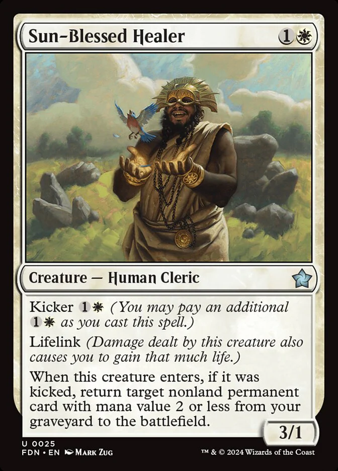 Sun-Blessed Healer - Foundations (FDN)
