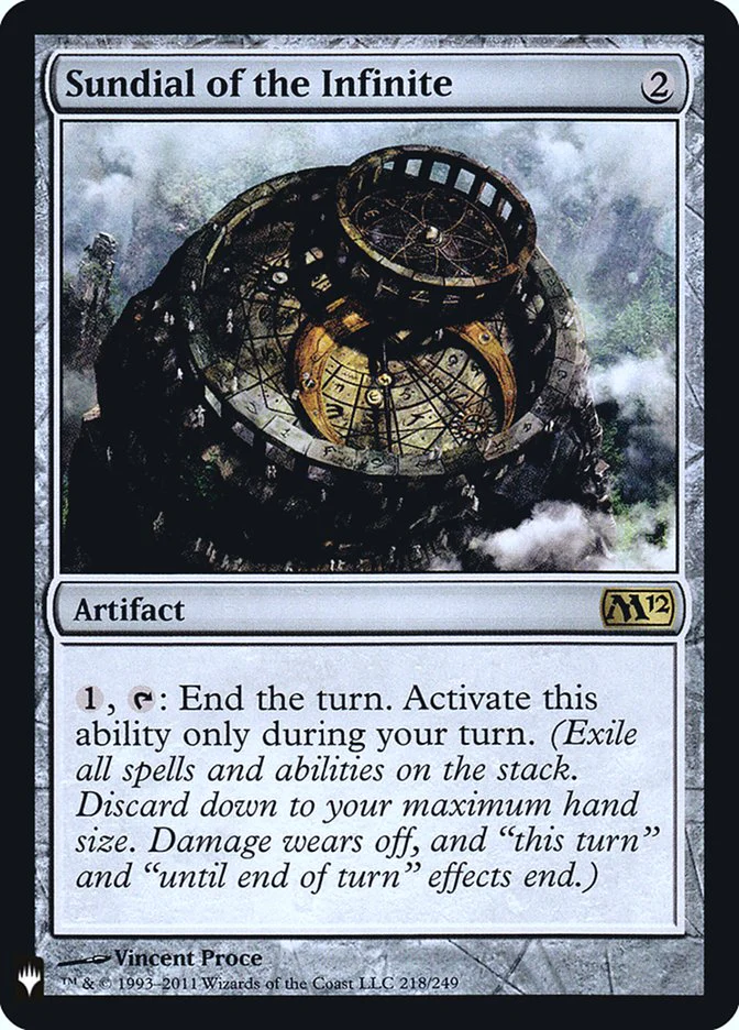 Sundial of the Infinite - [Foil] The List (PLST)