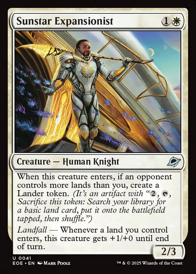 Sunstar Expansionist (41) - [Foil] Edge of Eternities (EOE)