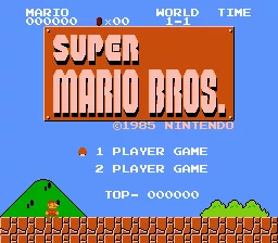 Super Mario Bros - [5 Screw] Nintendo (NES) - Image 2