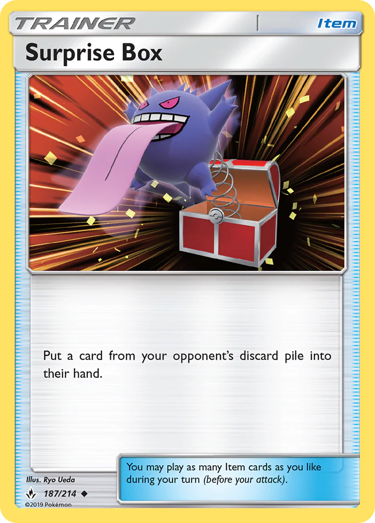 Surprise Box (187/214) - [Reverse Holo] Unbroken Bonds (UNB)