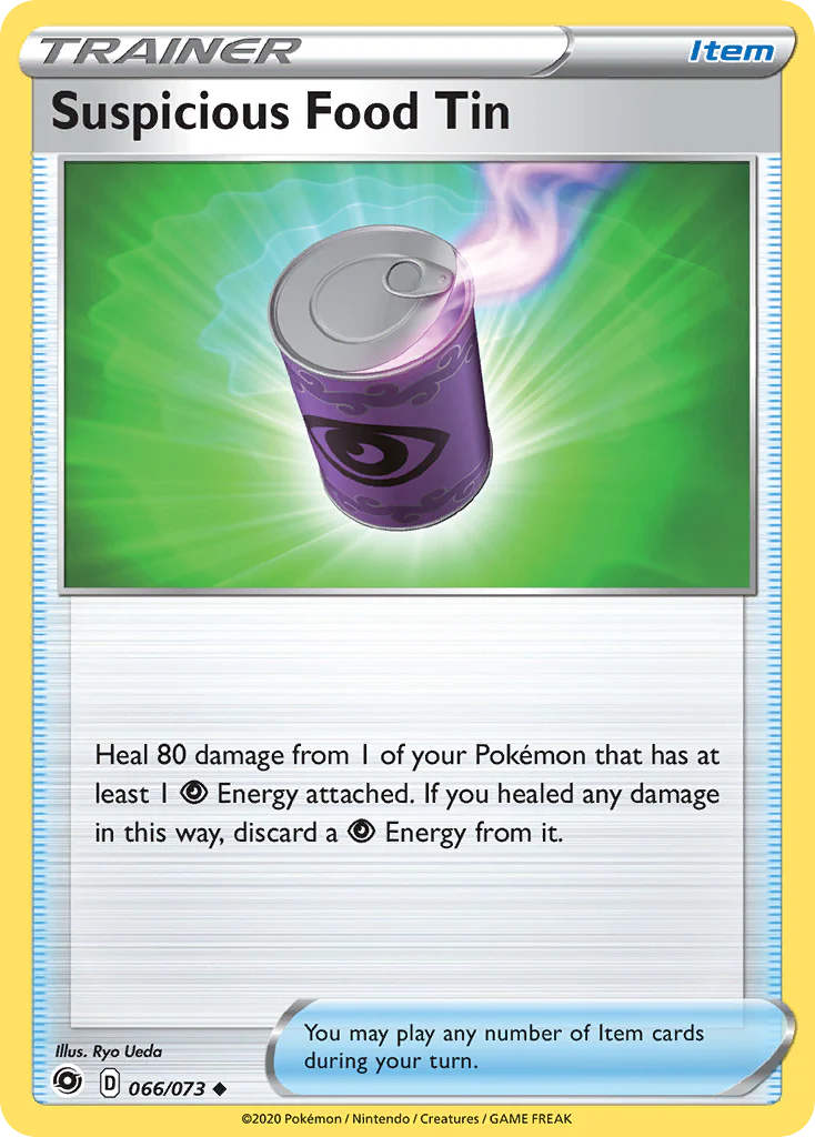 Suspicious Food Tin (66/73) - [Reverse Holo] Champion's Path (CPA)