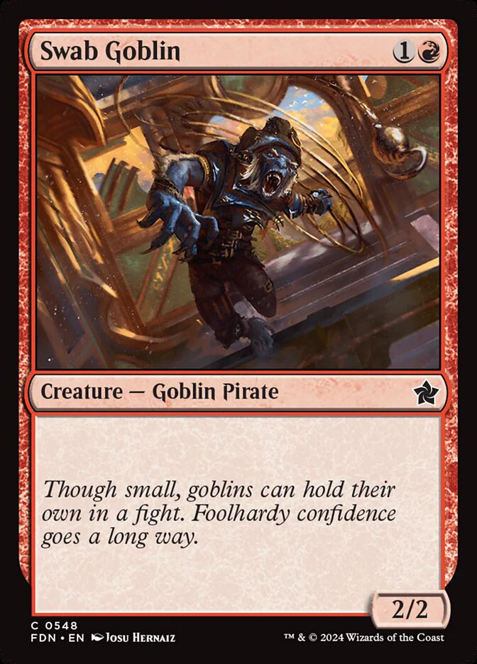 Swab Goblin - Foundations (FDN)