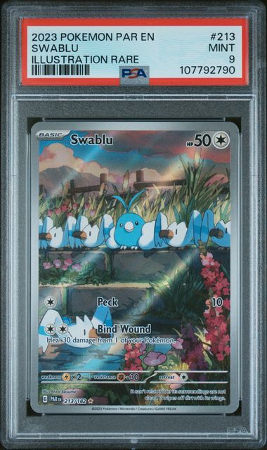 Swablu 213/182 - [Graded PSA 9] SV04: Paradox Rift (PAR)