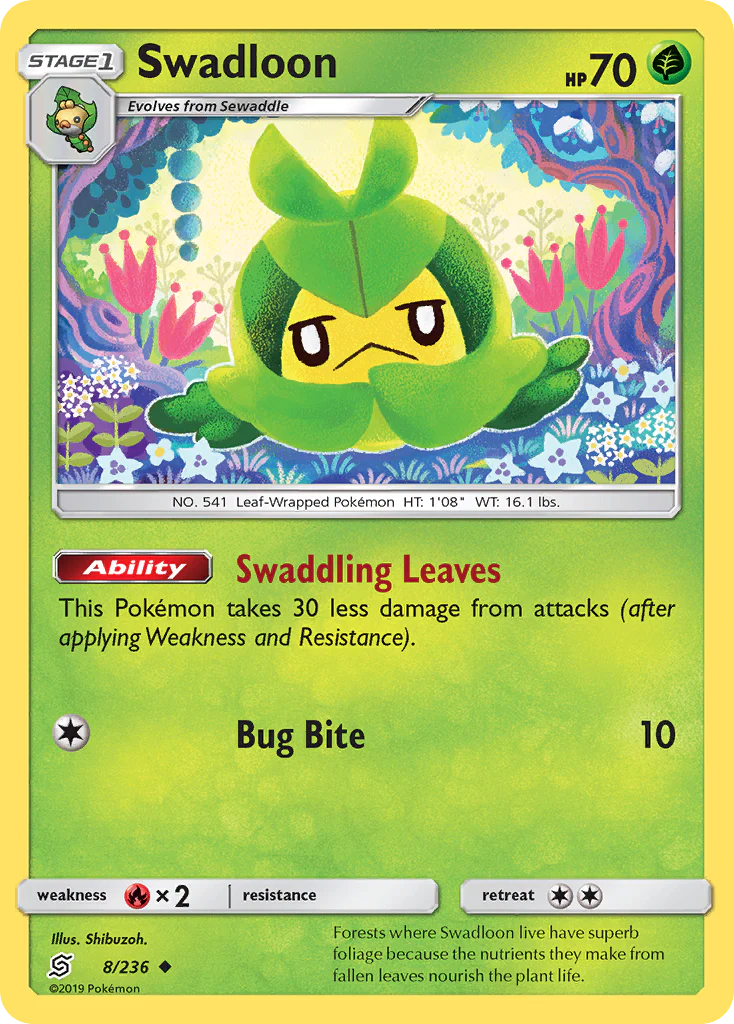 Swadloon (8/236) - [Reverse Holo] Unified Minds (UNM)