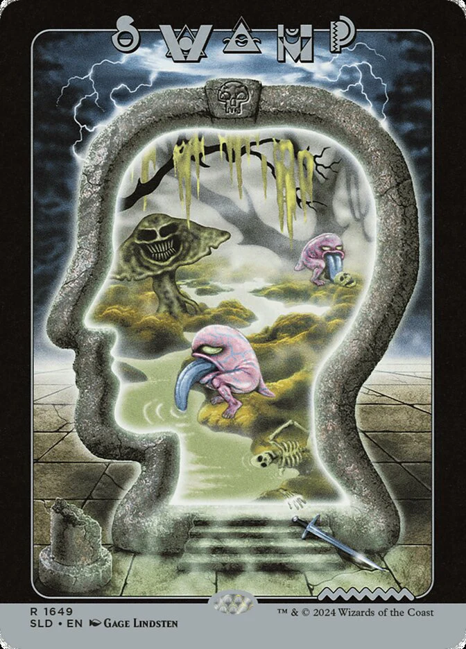 Swamp (1649) - [Foil] Secret Lair Drop (SLD)