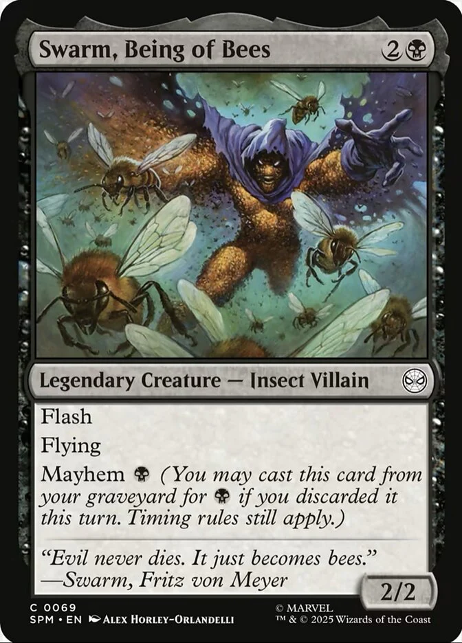Swarm, Being of Bees (69) - [Foil] Marvel's Spider-Man (SPM)