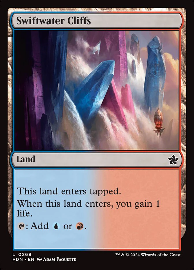 Swiftwater Cliffs - [Foil] Foundations (FDN)