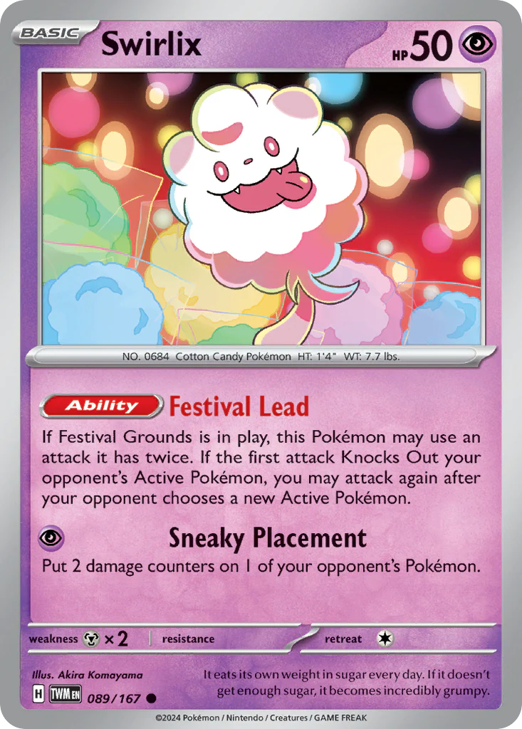 Swirlix (89/167) - [Reverse Holo] Twilight Masquerade (TWM)