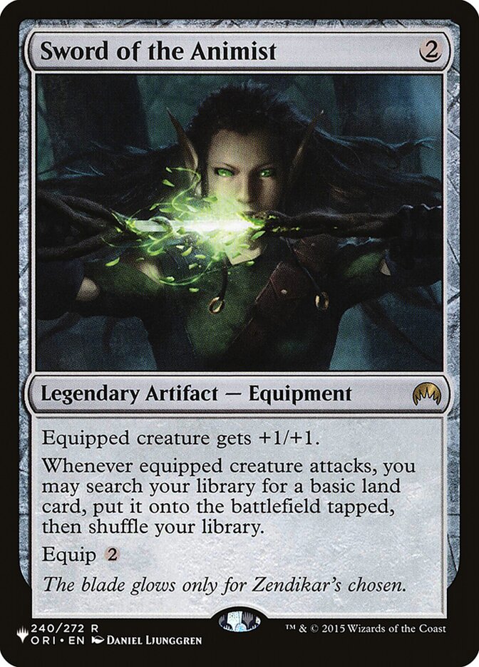 Sword of the Animist - The List (PLST)