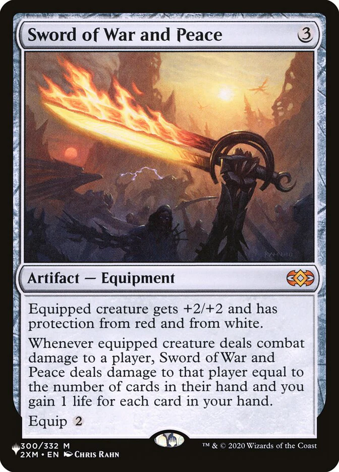 Sword of War and Peace - The List (PLST)