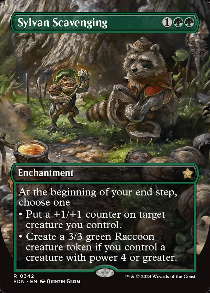 Sylvan Scavenging - [Borderless] Foundations (FDN)