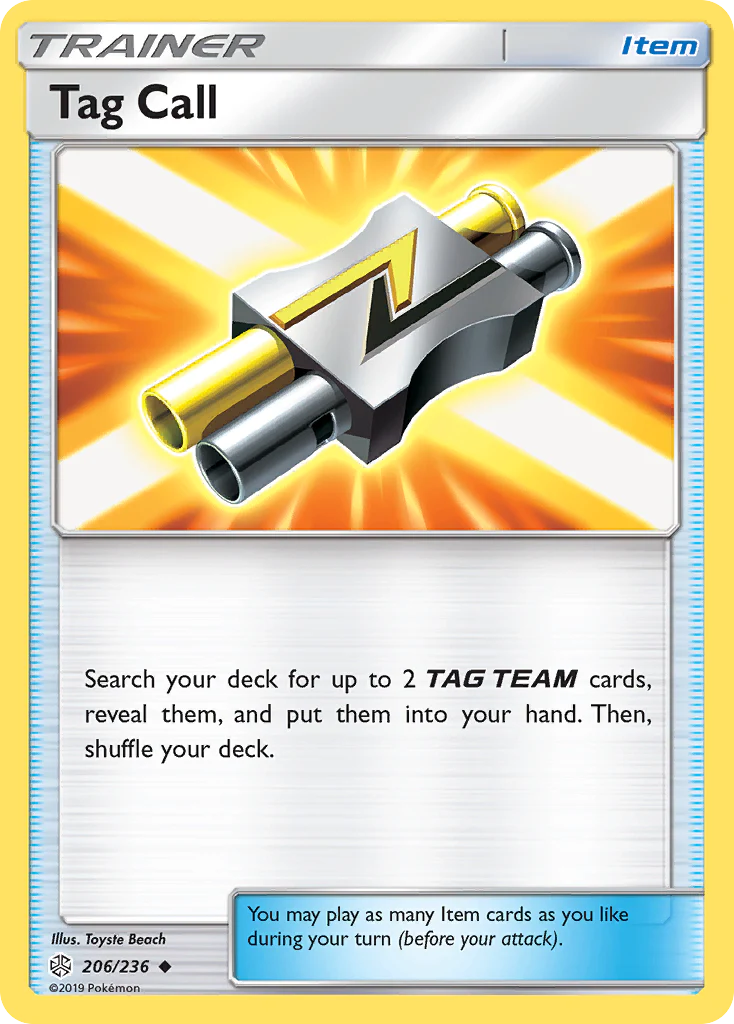 Tag Call (206/236) - [Reverse Holo] Cosmic Eclipse (CEC)