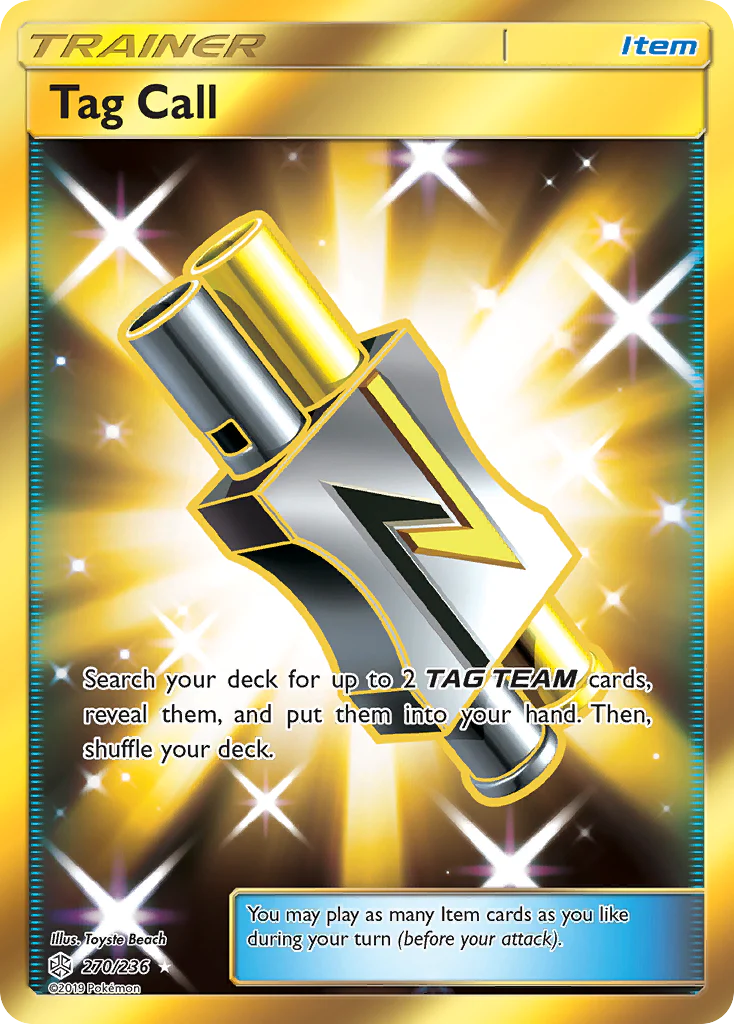 Tag Call (270/236) - [Secret Rare] Cosmic Eclipse (CEC)