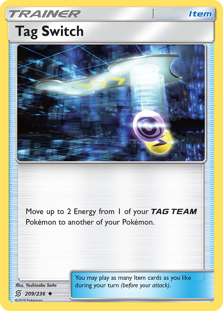Tag Switch (209/236) - [Reverse Holo] Unified Minds (UNM)