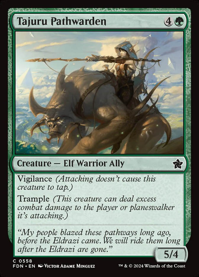 Tajuru Pathwarden - Foundations (FDN)