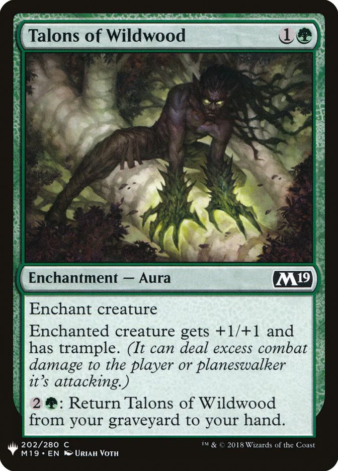 Talons of Wildwood - The List (PLST)