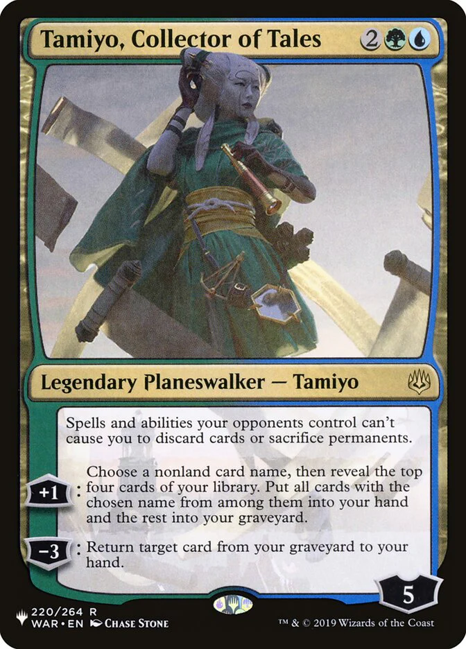 Tamiyo, Collector of Tales - The List (PLST)