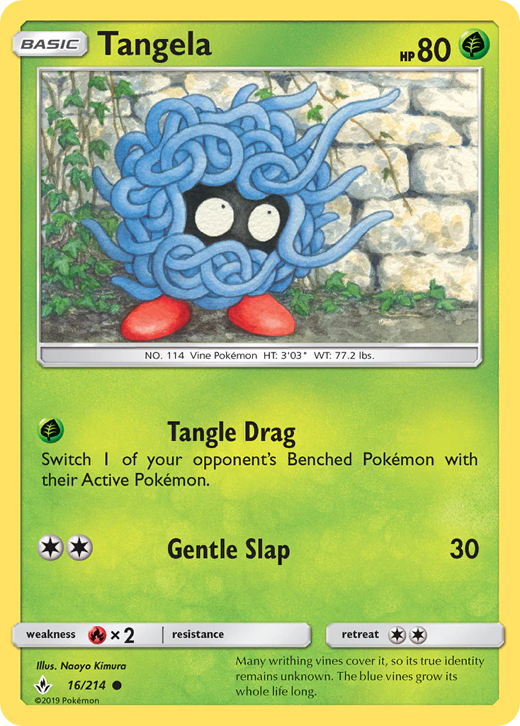 Tangela (16/214) - Unbroken Bonds (UNB)