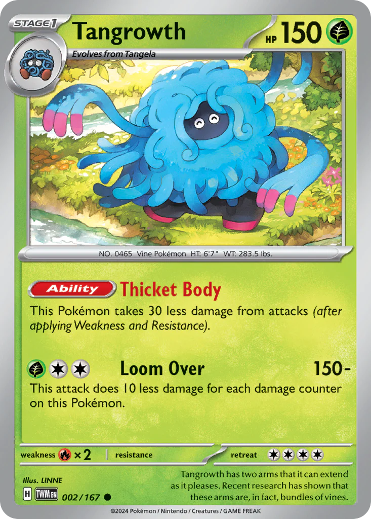 Tangrowth (2/167) - Twilight Masquerade (TWM)