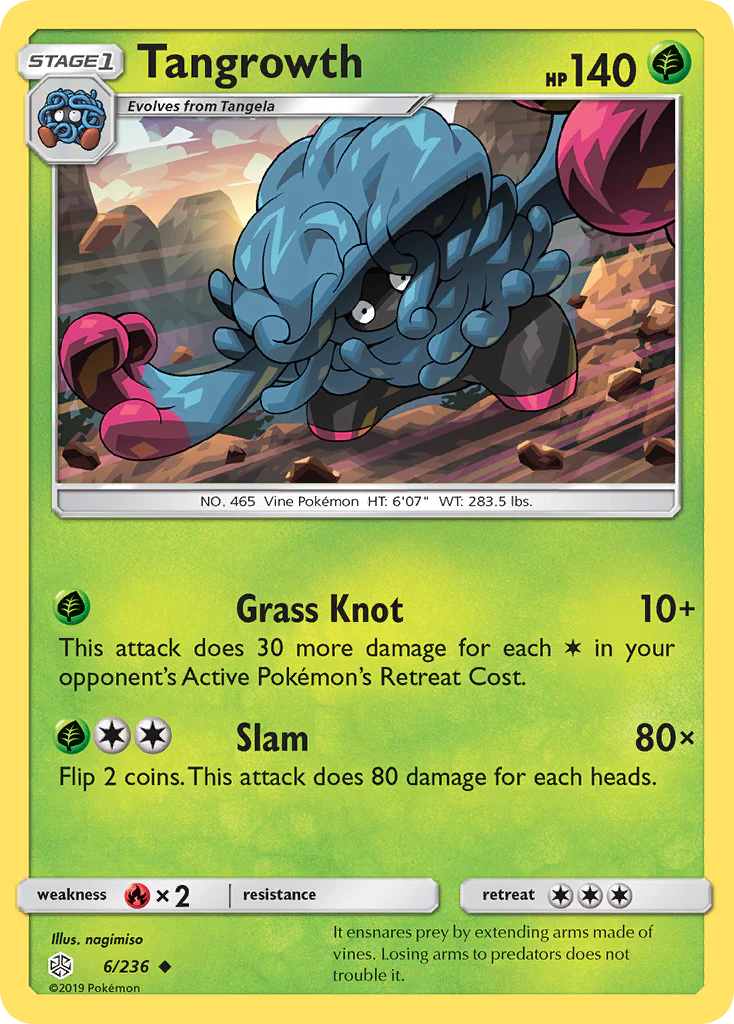 Tangrowth (6/236) - Cosmic Eclipse (CEC)
