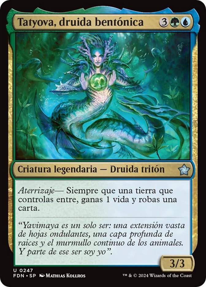 Tatyova, Benthic Druid - Foundations (FDN)