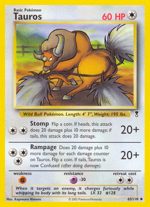 Tauros (65/110) - Legendary Collection (LC)