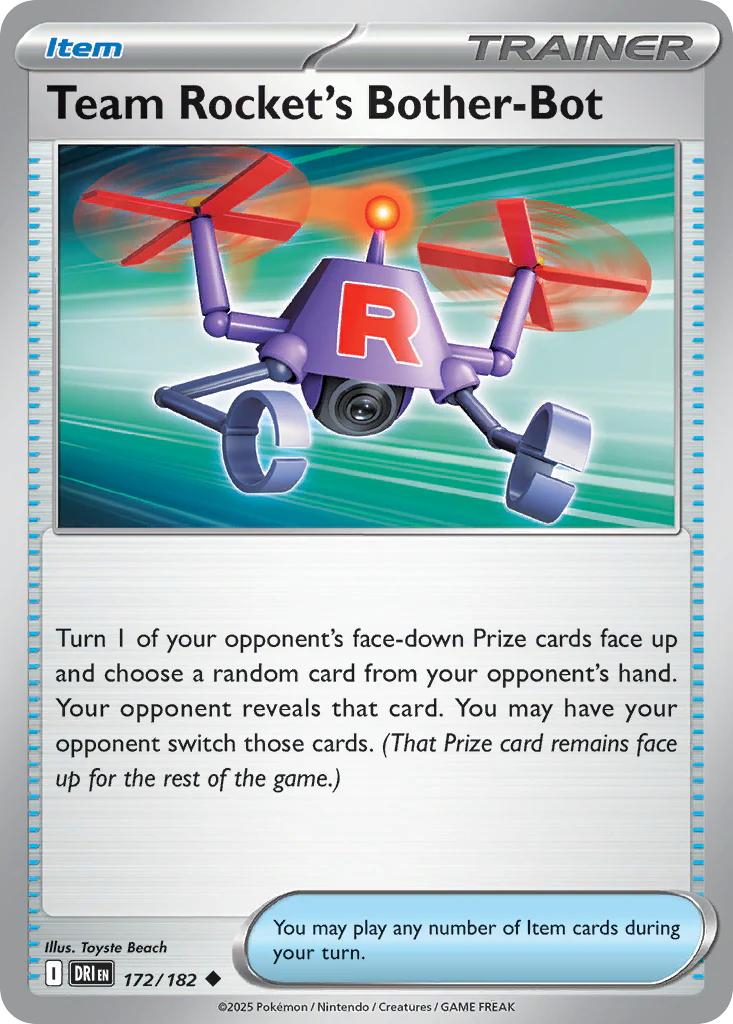 Team Rocket's Bother-Bot (172/182) - Destined Rivals (DRI)